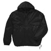 Harriton Men's Black Packable Nylon Jacket