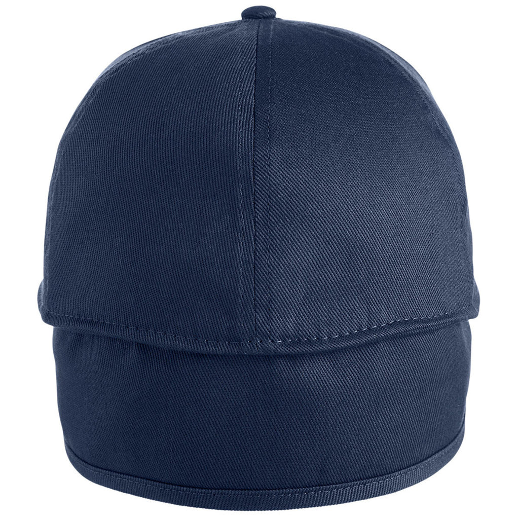 Harriton Dark Navy ClimaBloc Ear-Flap Cap