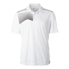 Cutter & Buck Men's White/Black Glen Acres Polo