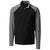 Cutter & Buck Men's Black Response Hybrid Overknit