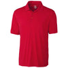 Cutter & Buck Men's Red DryTec Short Sleeve Northgate Polo