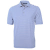Cutter & Buck Men's Chelan Virtue Eco Pique Stripped Recycled Polo