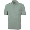 Cutter & Buck Men's Hunter Virtue Eco Pique Stripped Recycled Polo