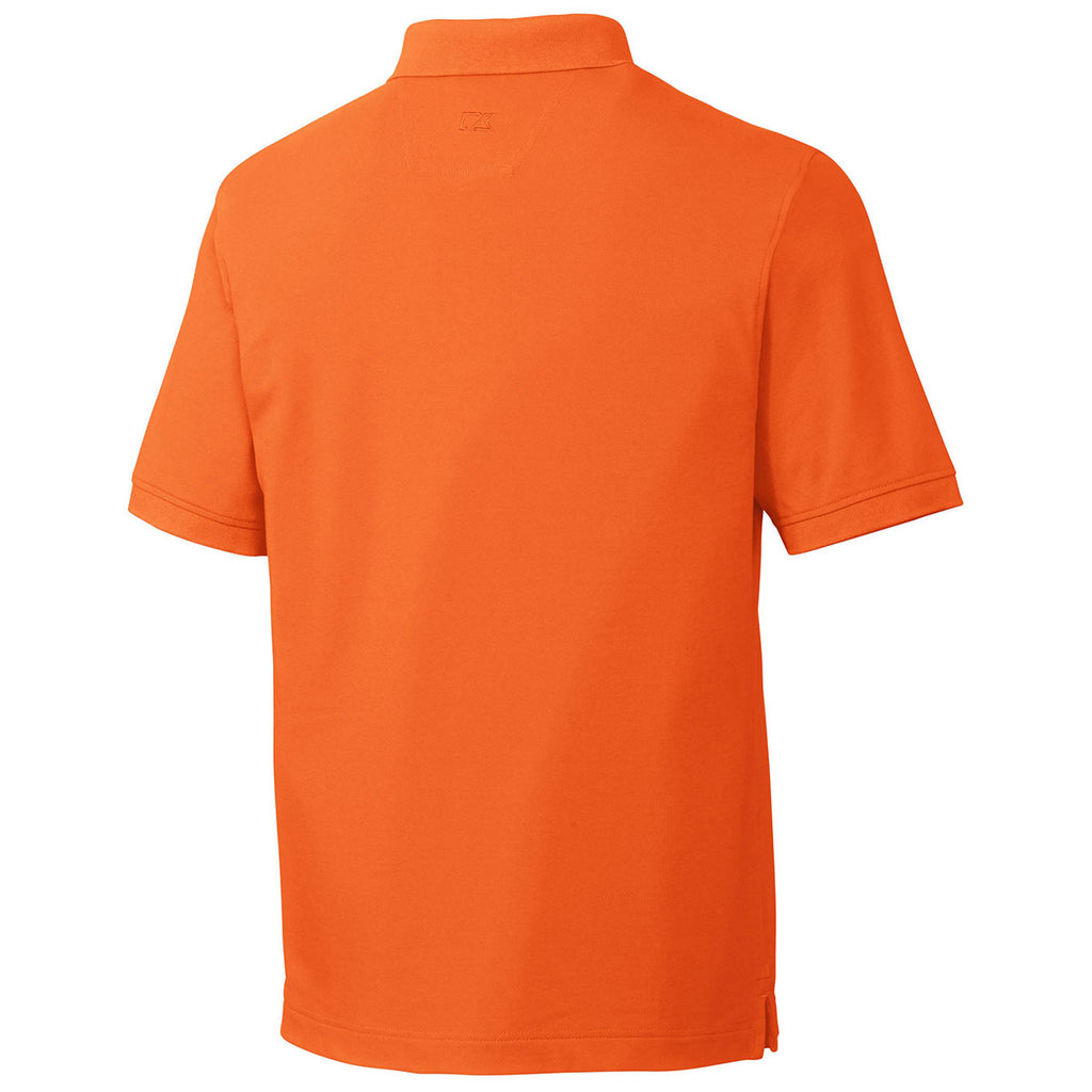 Cutter & Buck Men's Orange Burst Advantage Polo