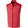 Cutter & Buck Men's Cardinal Cedar Park Full Zip Vest