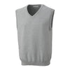 Cutter & Buck Men's Athletic Grey Heather Broadview V-Neck Sweater Vest