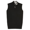 Peter Millar Men's Black Crown Soft Quarter-Zip Vest