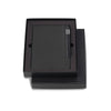 Moleskine Gift Set with Black Hard Cover Plain Large Notebook and Black Pen (5