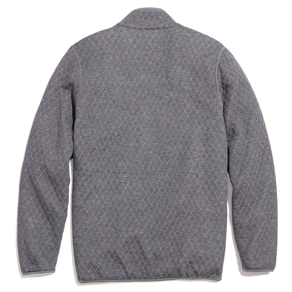 Marine Layer Men's Heather Grey/Charcoal Corbet Pullover
