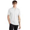 Mercer+Mettle Men's White Stretch Heavyweight Pique Polo