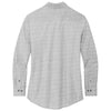 Mercer+Mettle Women's Gusty Grey End On End Long Sleeve Stretch Woven Shirt