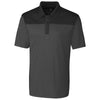 Clique Men's Titan/Black Parma Colorblock Polo