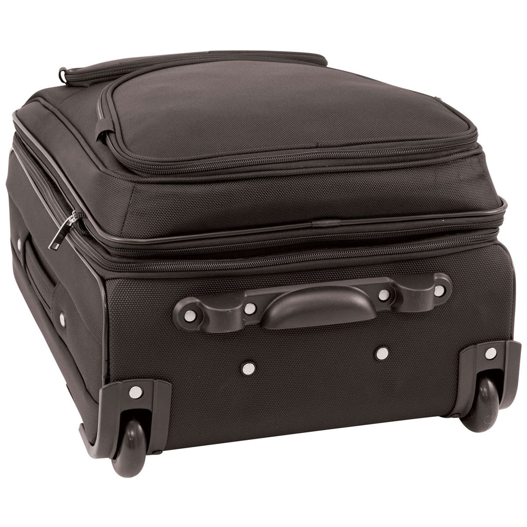 Mercury Luggage Black 20" Wheeled Upright
