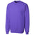 Clique Unisex Purple Basics Fleece Crew