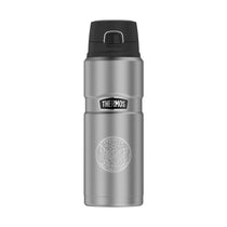 Thermos Matte Steel Stainless King Direct Drink Bottle 24 oz.