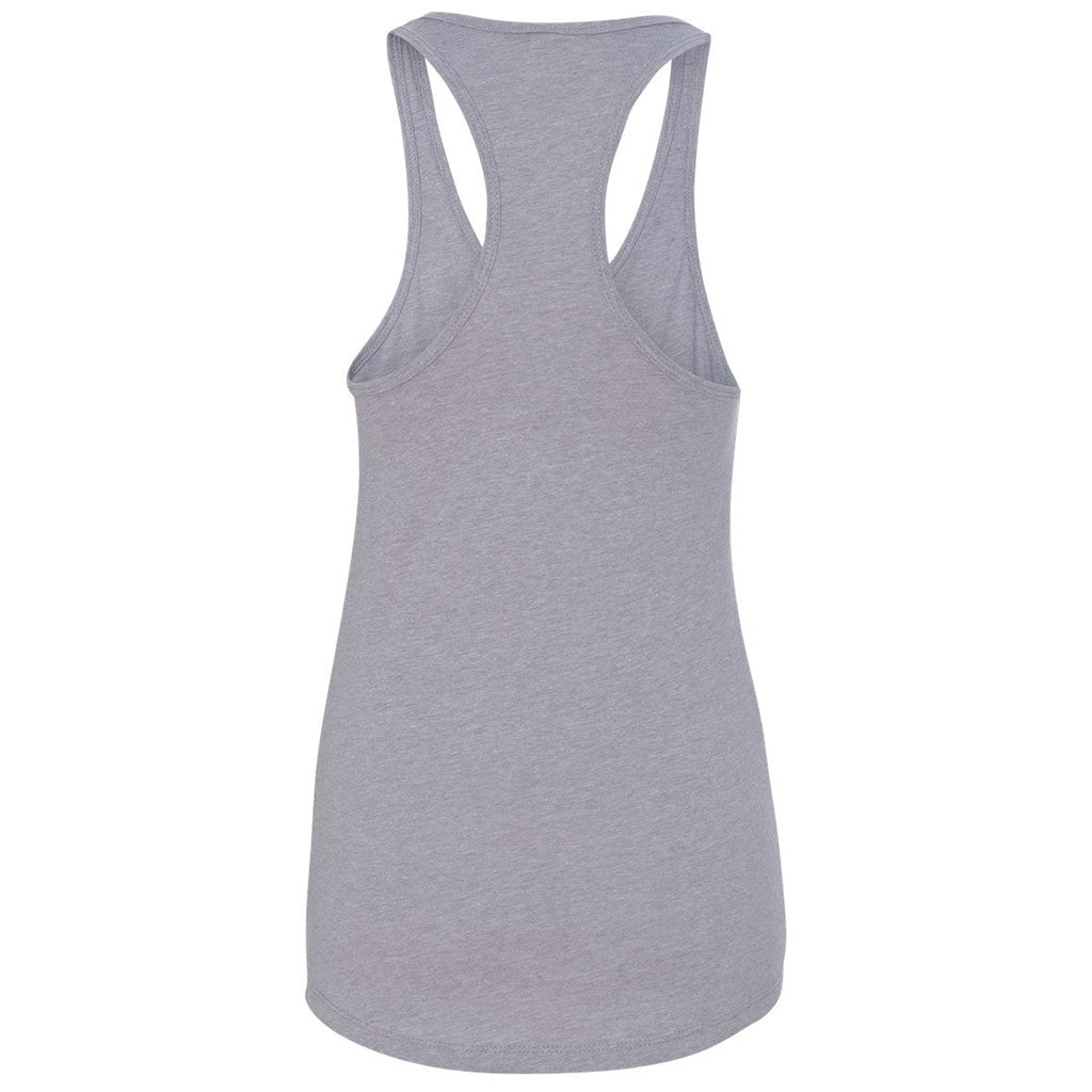 Next Level Women's Heather Grey Ideal Racerback Tank