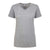 Next Level Women's Heather Grey Ideal V-Neck Tee