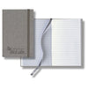 Castelli Light Grey Linen Banded Pocket Journal