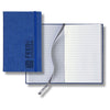 Castelli Blue Linen Banded Pocket Journal