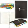 Primeline Black Multi Color Edge Notebook 4