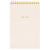 Sugar Paper Rose Linen Stripe Top Spiral Notebook