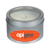 SnugZ Frosted Pinecone Scented Candle in Small Window Tin 3.5 oz.