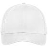 New Era 9FORTY White Snapback Contrast Front Mesh Cap