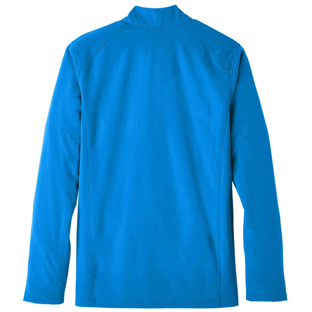 North End Men's Olympic Blue/Carbon Quest Stretch Quarter-Zip