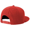 New Era Scarlet Standard Fit Flat Bill Snapback Cap