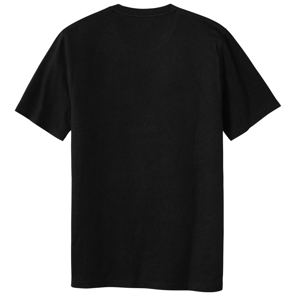 New Era Men's Black Solid Tri-Blend Tee