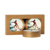 SnugZ Sugar Cookie/Gold Scented Candle 2-Pack in Kraft Window Box