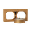 SnugZ Sugar Cookie/Gold Scented Candle 2-Pack in Kraft Window Box