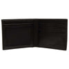 Lacoste Men's Black Fitzgerald Leather Billfold with ID Card Holder