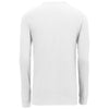 Nike Men's White Dri-FIT Cotton/Poly Long Sleeve Tee
