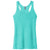 Next Level Women's Tahiti Blue Tri-Blend Racerback Tank