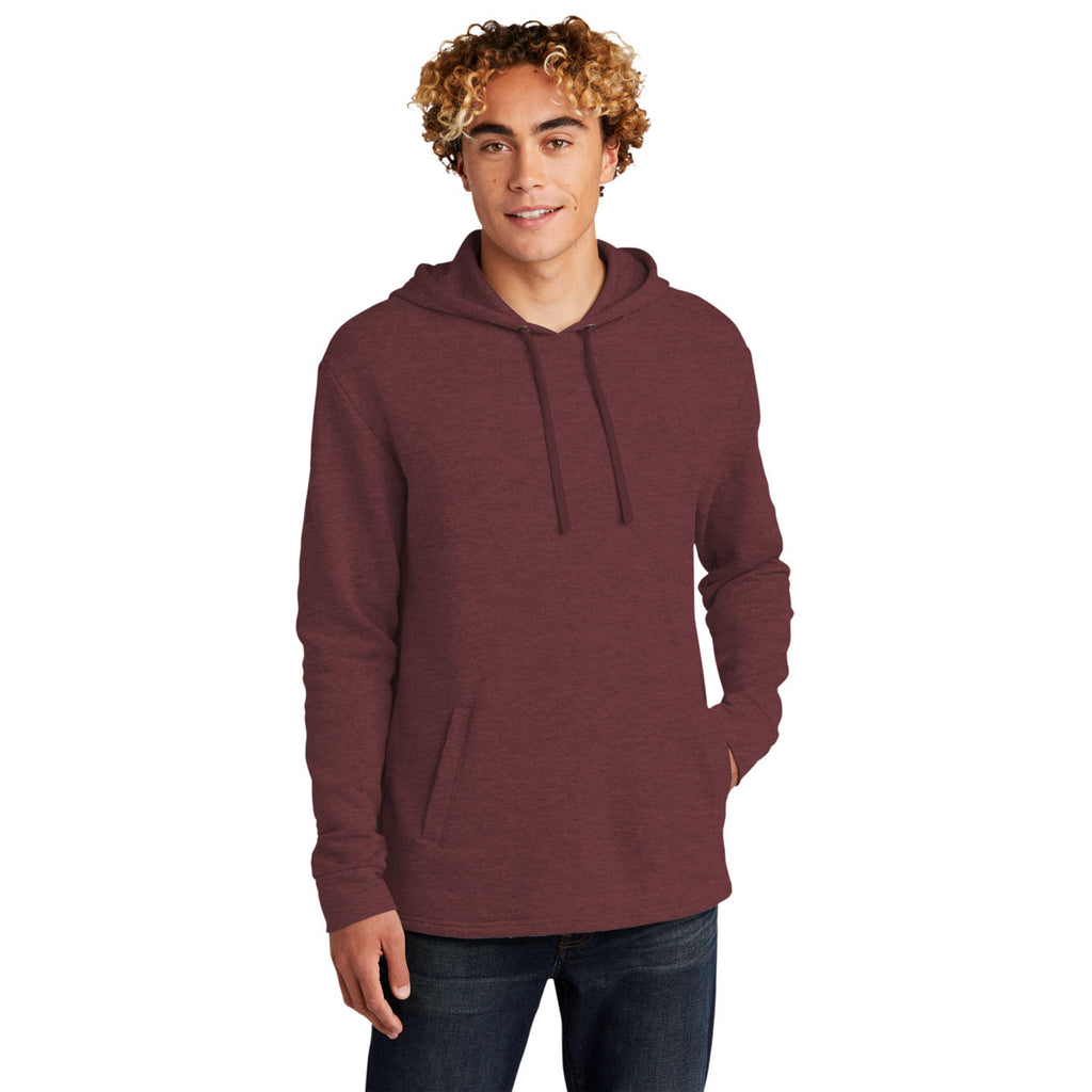 Next Level Unisex Heather Maroon PCH Fleece Pullover Hoodie