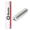 K & R Silver Cylinder Power Bank