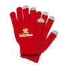 K & R Red Conduct Touchscreen Compatible Glove