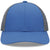 Pacific Headwear Ocean Blue/Light Charcoal/Ocean Blue Low-Pro Trucker Cap