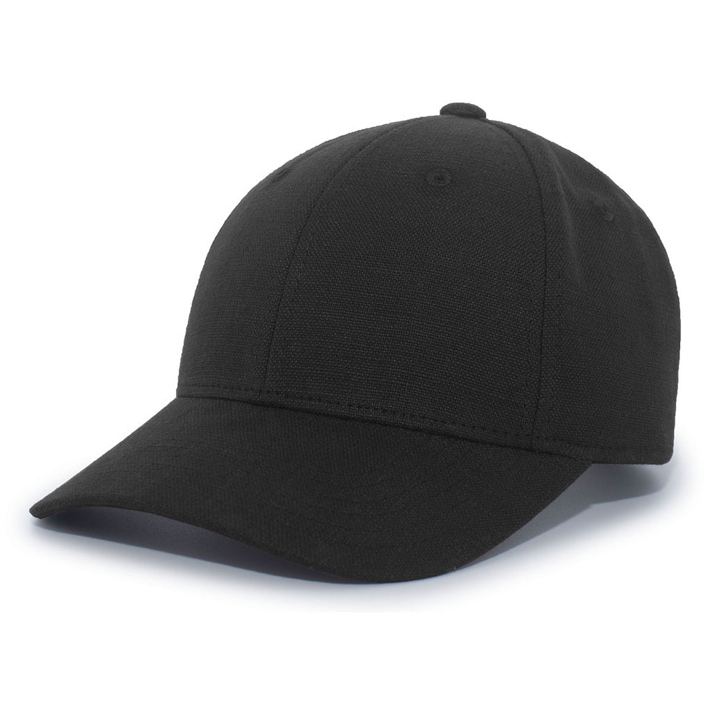 Pacific Headwear Women's Black Hemp Dad Cap