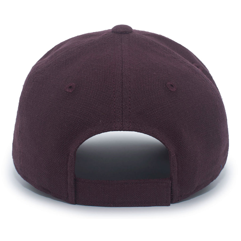 Pacific Headwear Women's Maroon Hemp Dad Cap