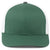 Pacific Headwear Dark Green/White/Dark Green Fusion Trucker Cap