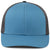Pacific Headwear Ocean Blue/Light Charcoal/Ocean Blue Fusion Trucker Cap
