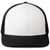 Pacific Headwear White/Black/Black Fusion Trucker Cap