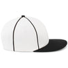 Pacific Headwear White/Black Momentum Team Cap