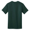 Port & Company Men's Dark Green Ring Spun Cotton Tee