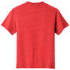 Port & Company Youth Bright Red Heather Fan Favorite Blend Tee