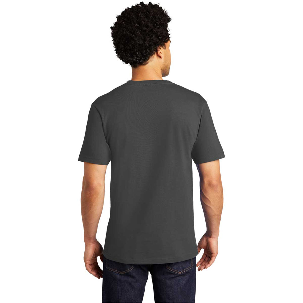 Port & Company Coal Grey Bouncer Pocket Tee