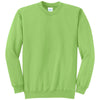 Port & Company Men's Lime Core Fleece Crewneck Sweatshirt