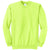 Port & Company Men's Neon Yellow Core Fleece Crewneck Sweatshirt